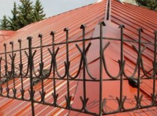 Выбор кровельных ограждений